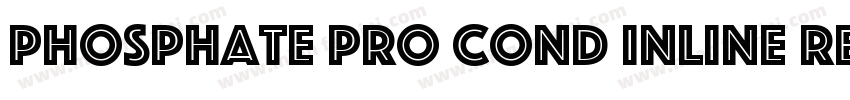 Phosphate Pro Cond Inline Regular Unde字体转换